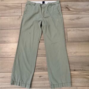 Gap Original Long Khaki Boy Cut Chino Pants